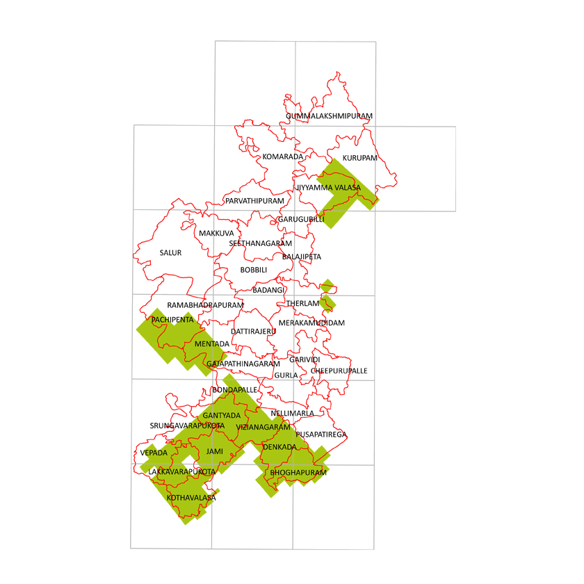 Storm surge inundation map for cyclone with wind speed